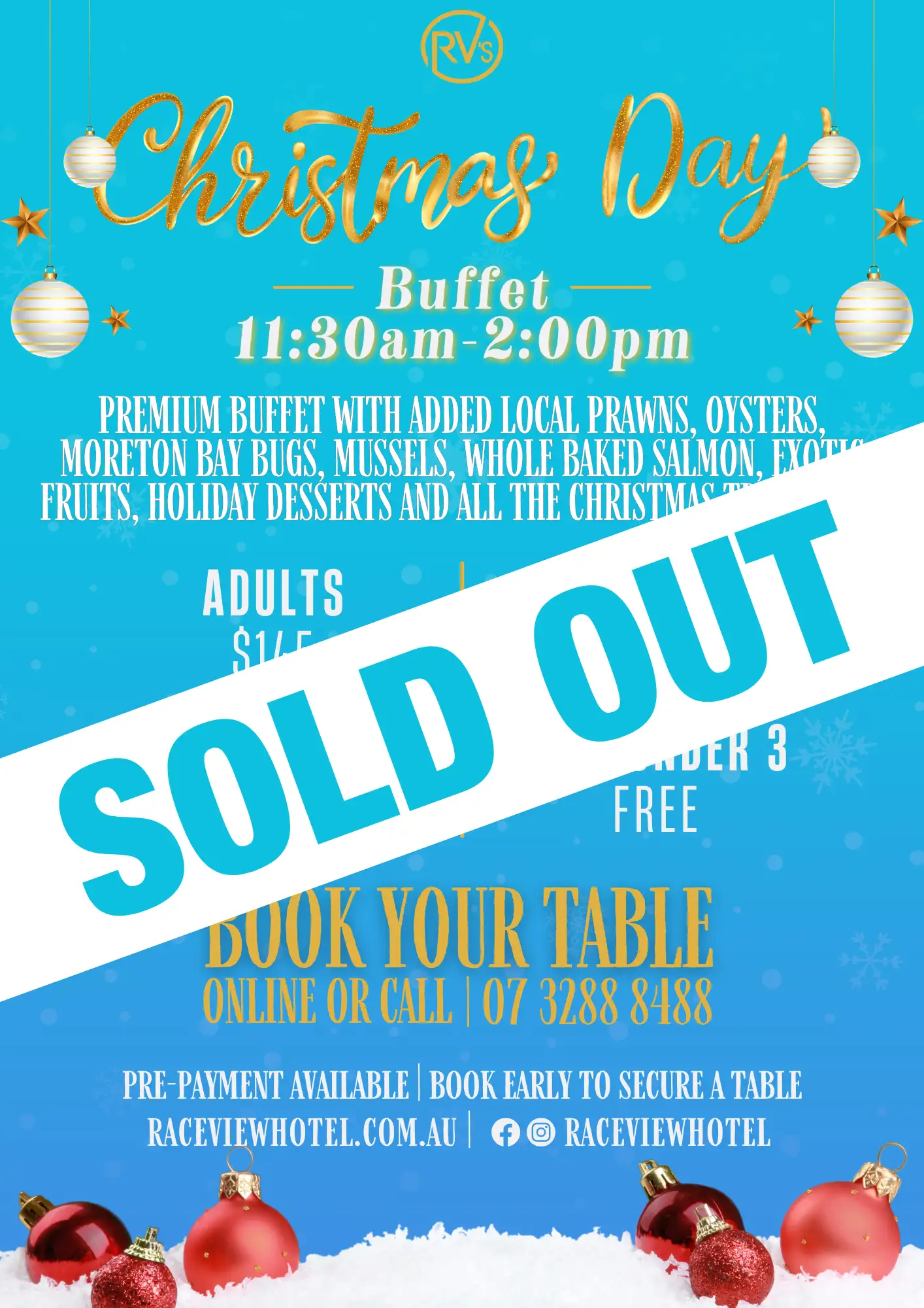 Christmas Day Buffet