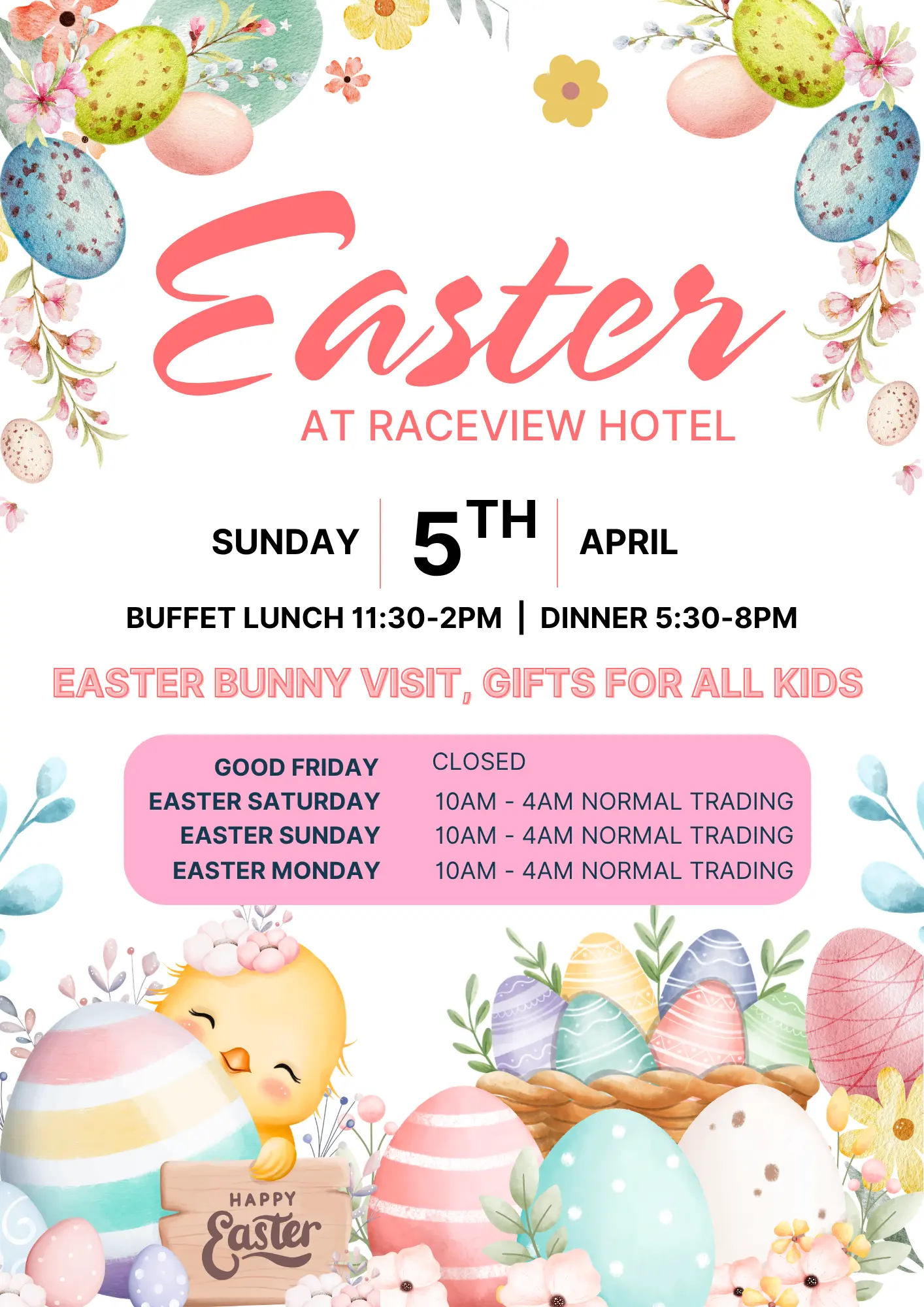 Easter at Raceview